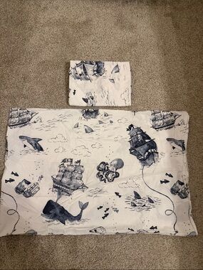 Pottery Barn Pirate pillow case set